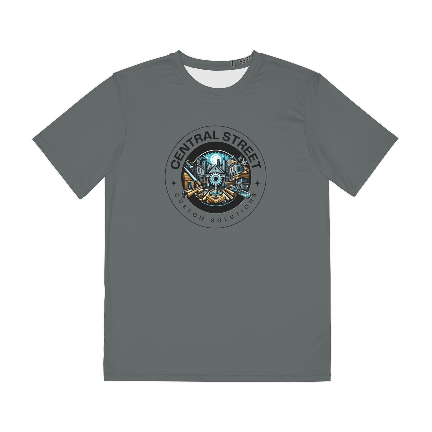 CENTRAL STREET Men's Polyester Tee (AOP)